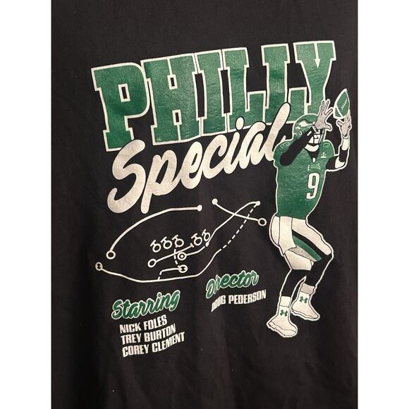 Philadelphia Eagles Philly Special Nick Foles #9 NFL Super Bowl LII T-Shirt XXL - Picture 5 of 6